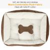 Pet Dog Bed Soft Warm Fleece Puppy Cat Bed Dog Cozy Nest Sofa Bed Cushion Mat XXL Size